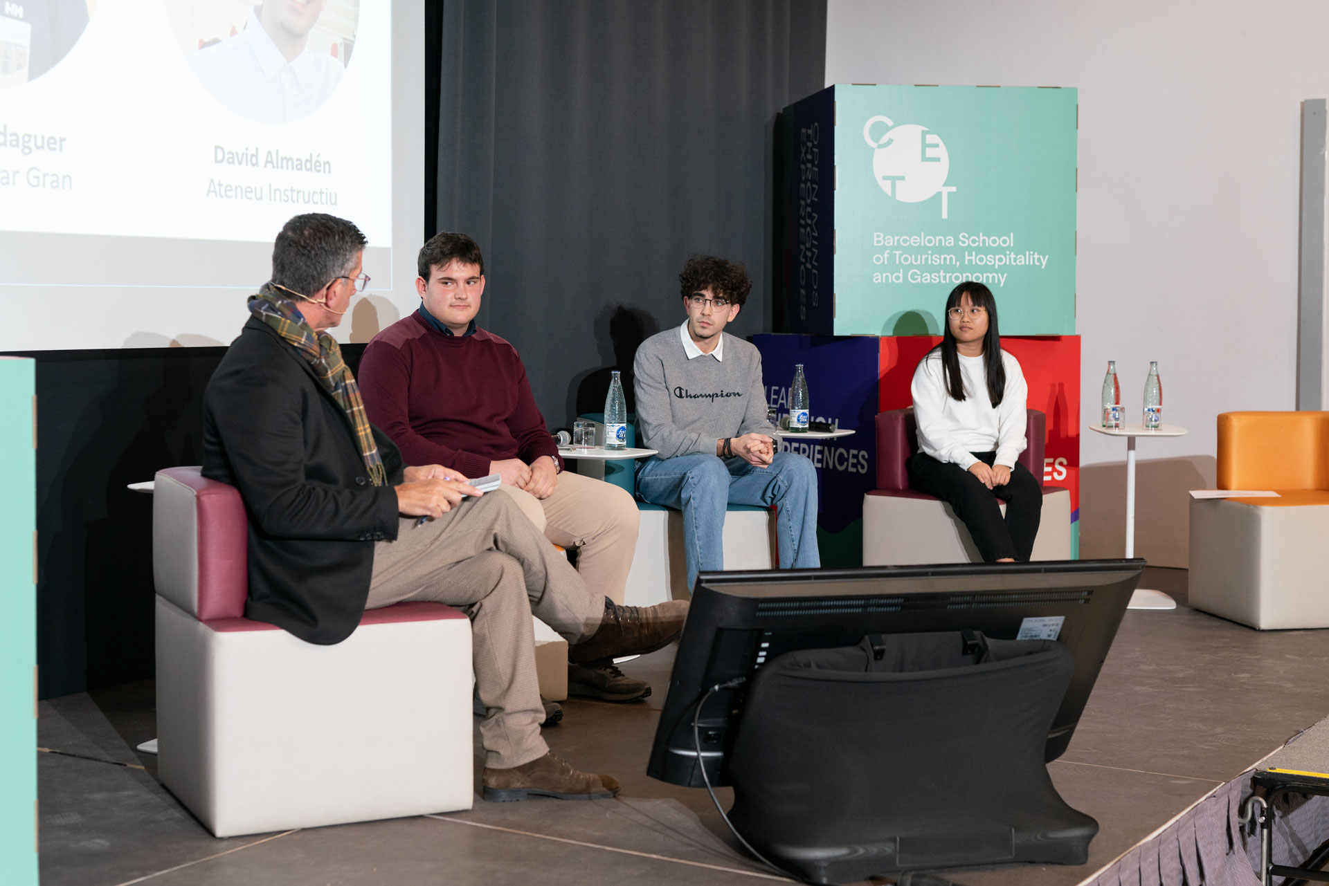 Photography from: Estimular la iniciativa emprenedora de l'alumnat de turisme, gastronomia i hoteleria, l’objectiu inicial de la Jornada d’Emprenedoria del CETT. | CETT